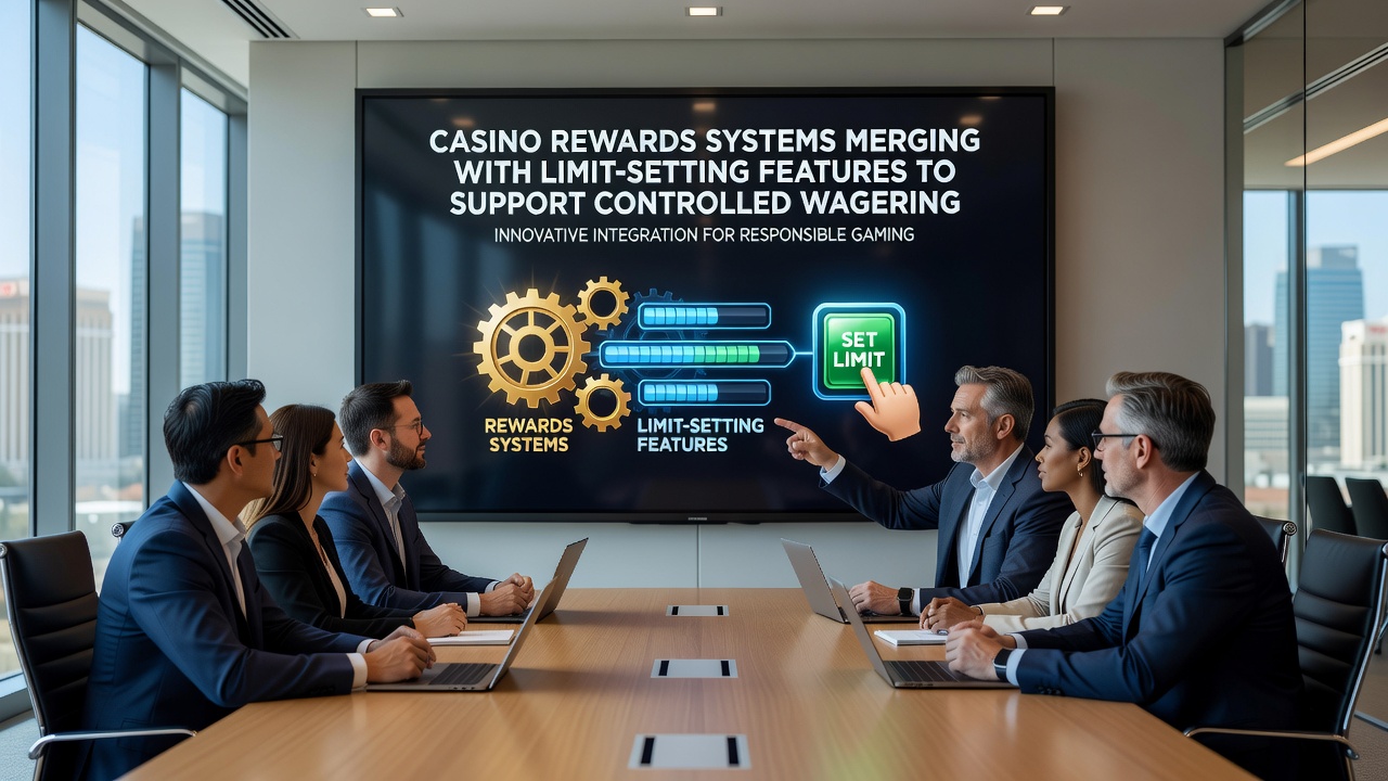 Analytics dashboard displaying player reward points alongside active wagering limit indicators
