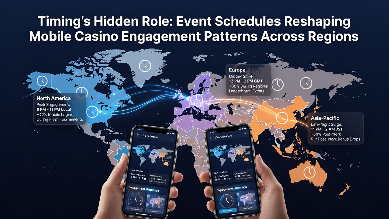 Regional differences in mobile casino timing patterns during 2026 event seasons