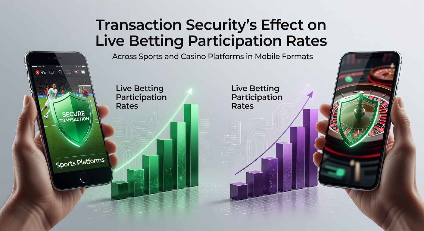 Mobile devices displaying secure live betting interfaces with transaction protection icons