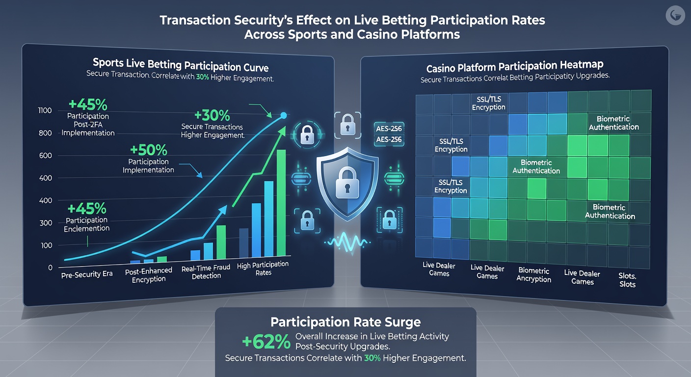 Secure mobile casino interface showing protected live dealer transactions