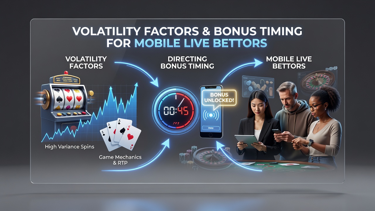 Data visualization of volatility curves and bonus activation rates in mobile casino applications